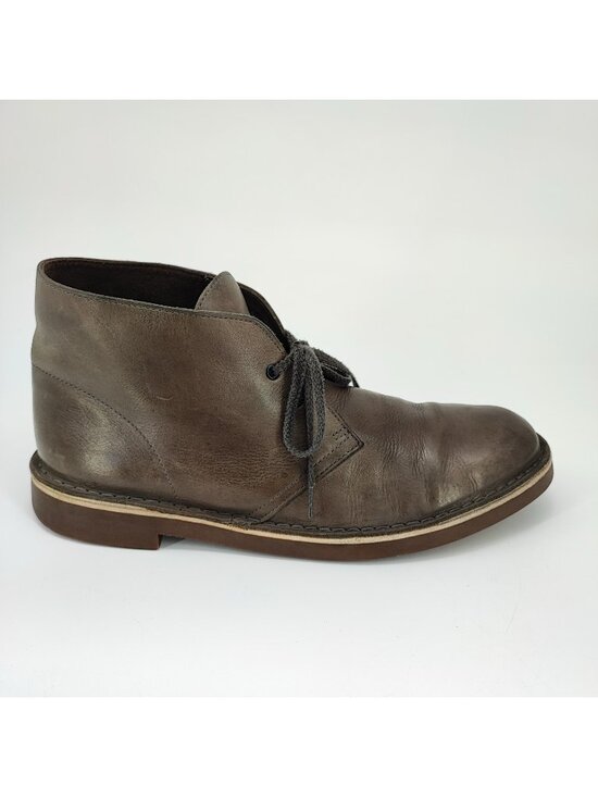 Clarks Bushacre 2 Men’s 10M US Brown Leather Chukka Boots 26113064 main image 9